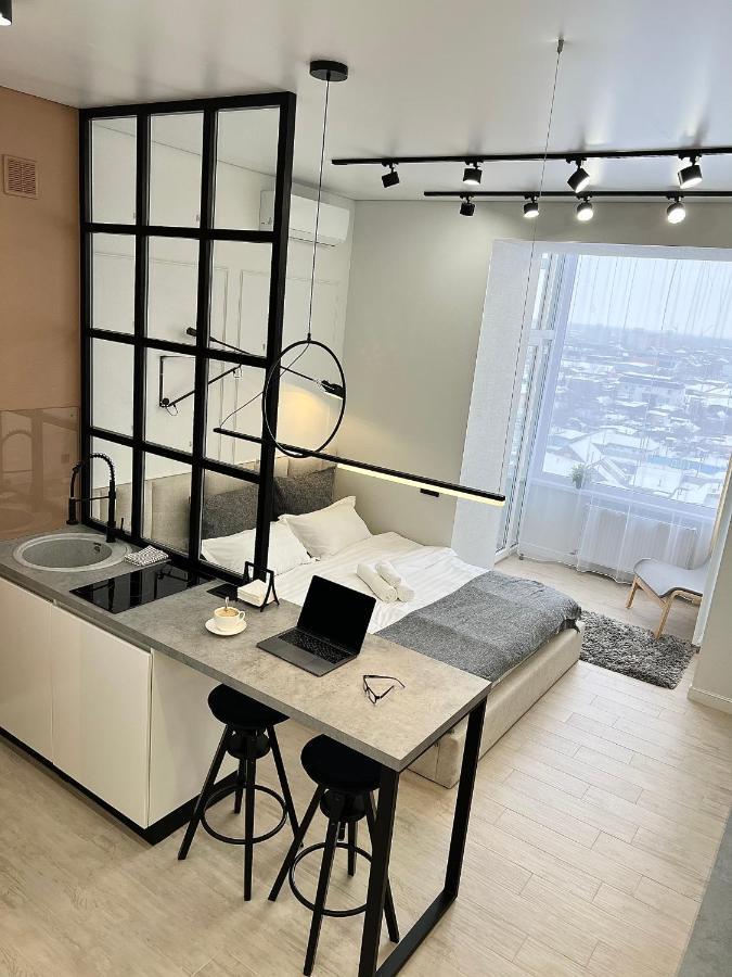 Квартира Smart В Новом Доме Pavlodar Exteriér fotografie