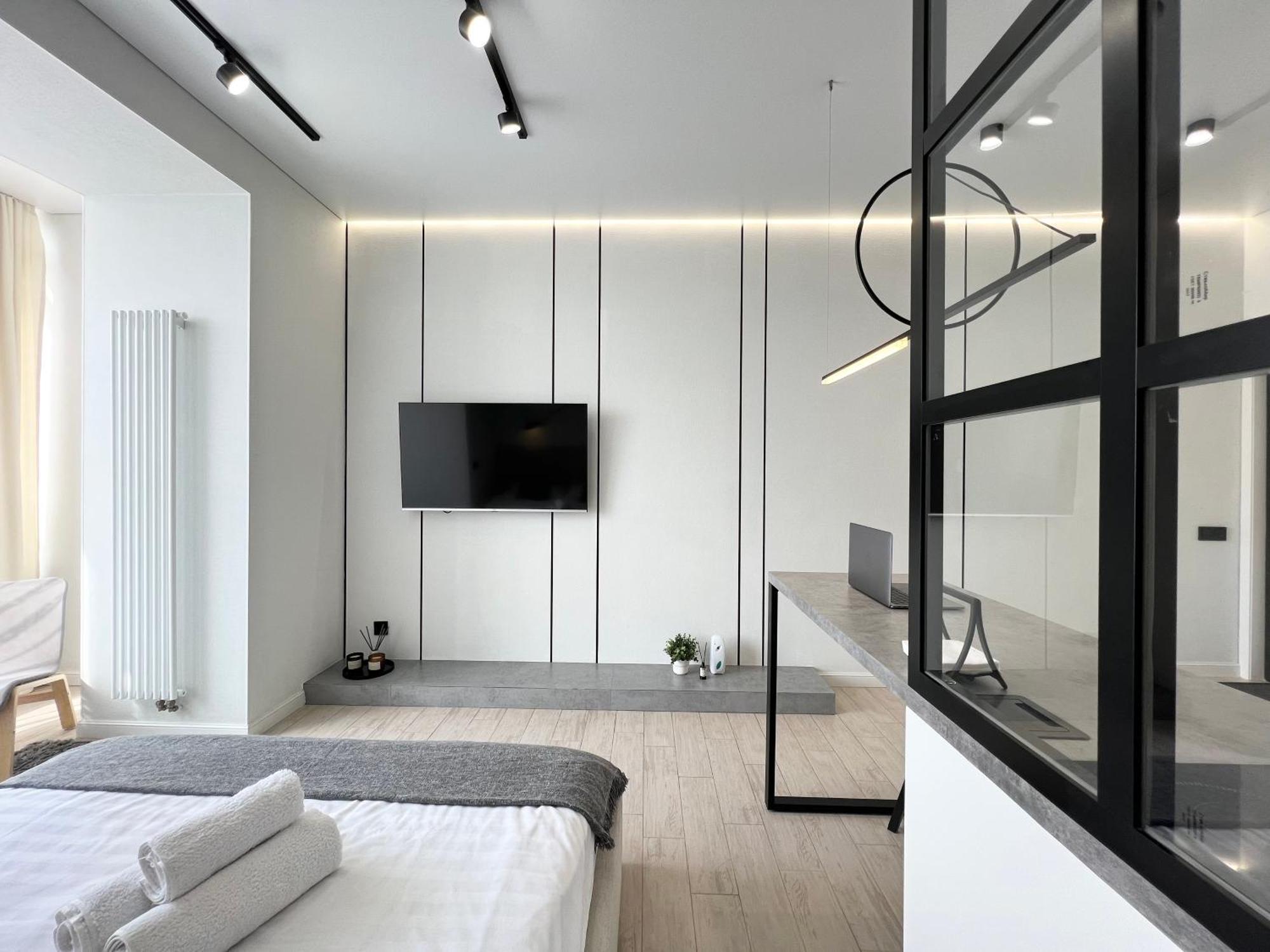Квартира Smart В Новом Доме Pavlodar Exteriér fotografie