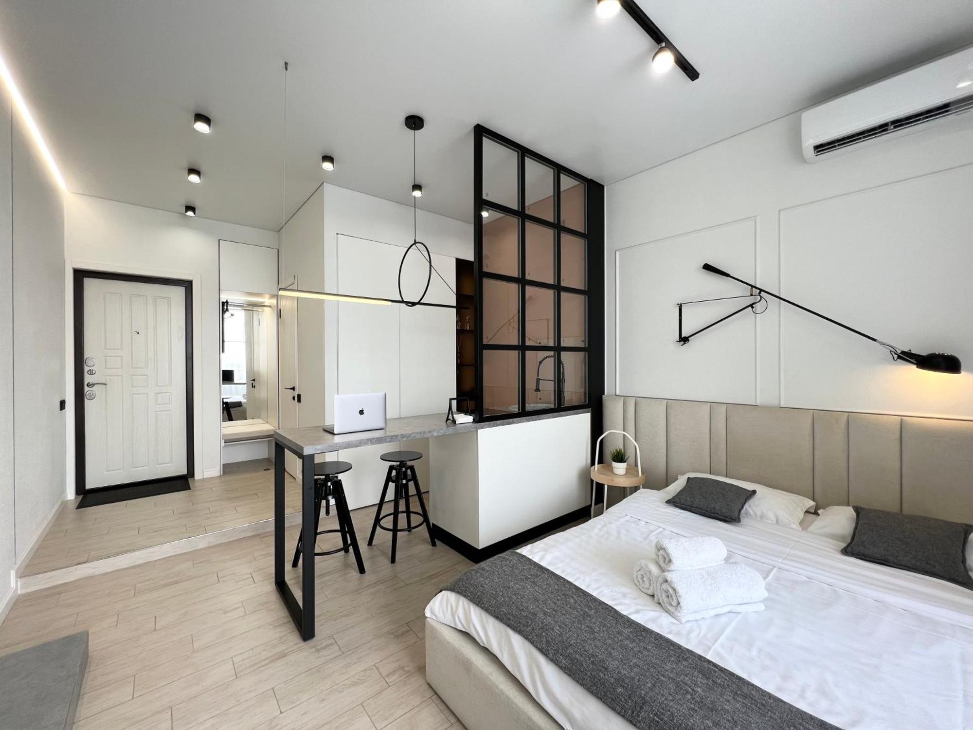 Квартира Smart В Новом Доме Pavlodar Exteriér fotografie