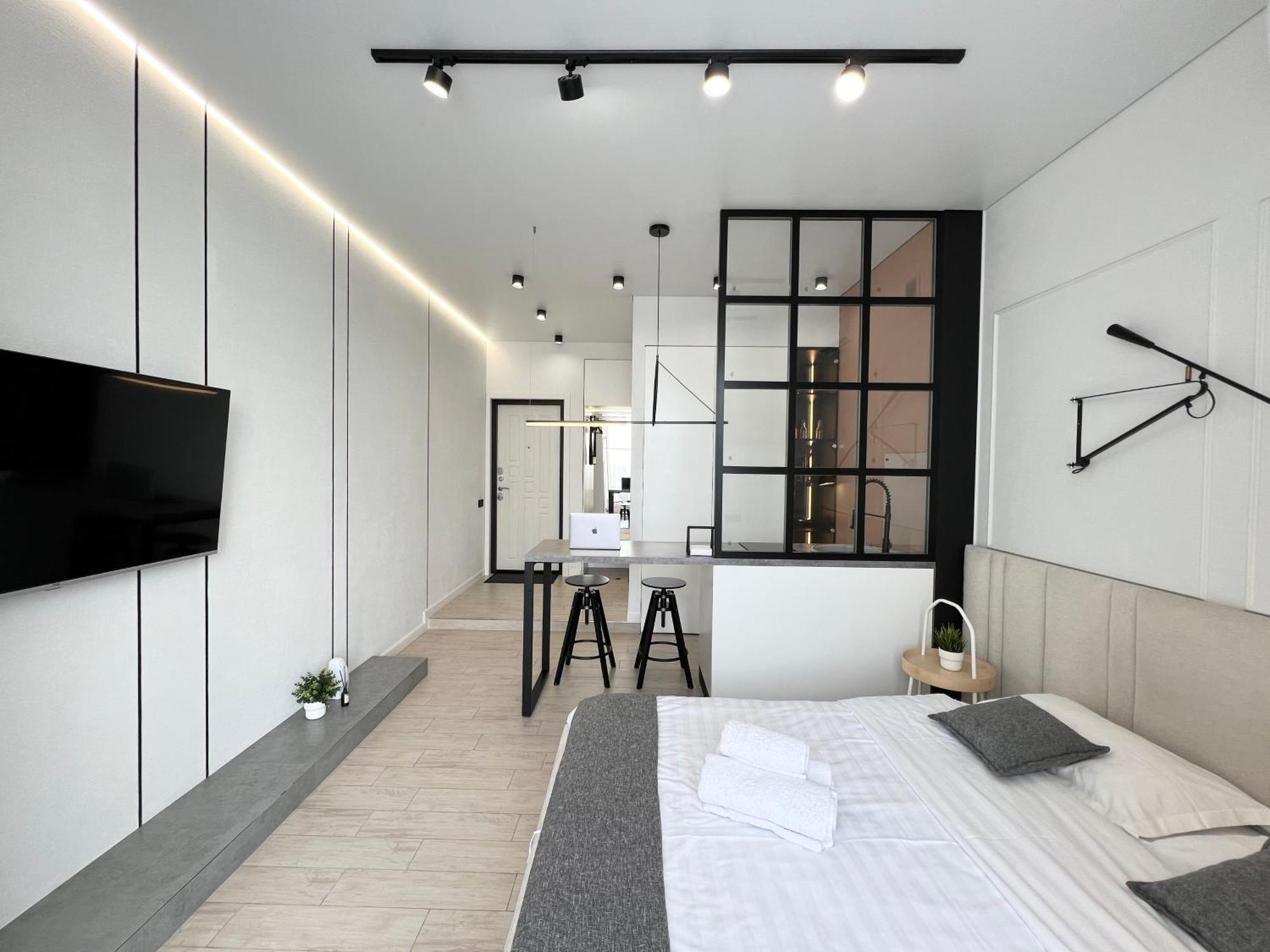 Квартира Smart В Новом Доме Pavlodar Exteriér fotografie