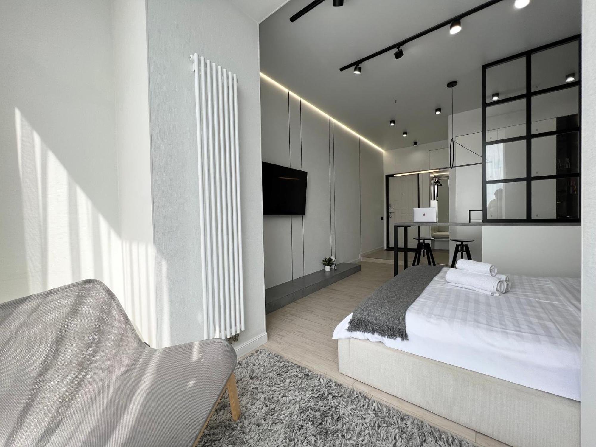 Квартира Smart В Новом Доме Pavlodar Exteriér fotografie